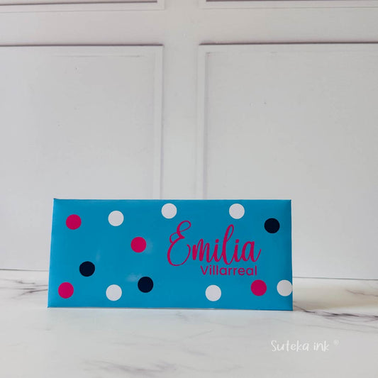 Sobre de dinero personalizado | papel | menta | Suteka ink®