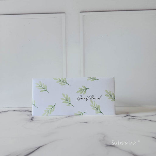 Sobre de dinero personalizado | papel | hojas | Suteka ink®