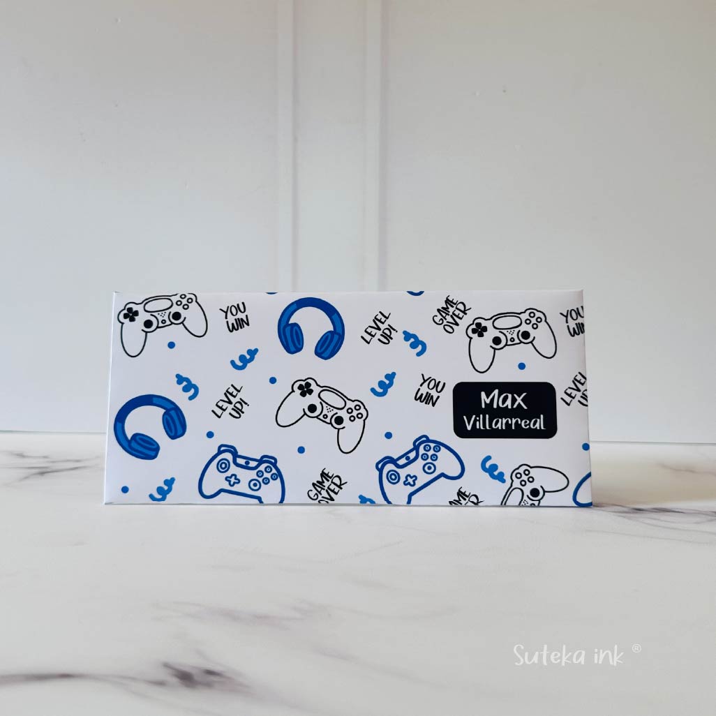 Sobre de dinero personalizado | papel | gamer | Suteka ink®