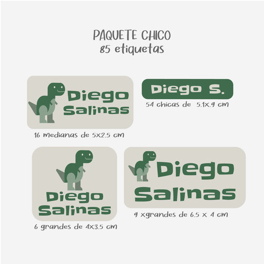 etiqueta | dino