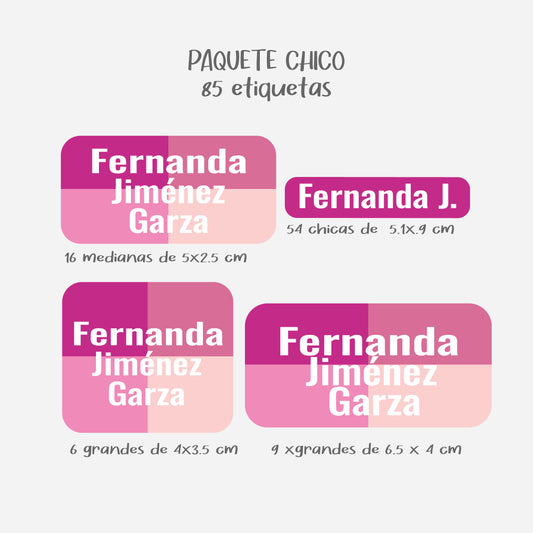 etiqueta | rosa
