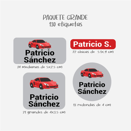 etiqueta | super carro