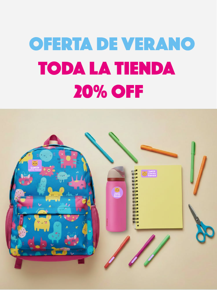 Oferta de verano toda la tienda 20%