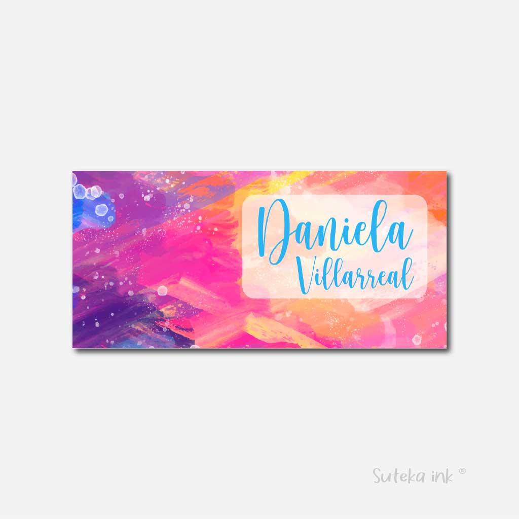 Sobre de dinero personalizado para regalo | abstracto| Suteka ink®