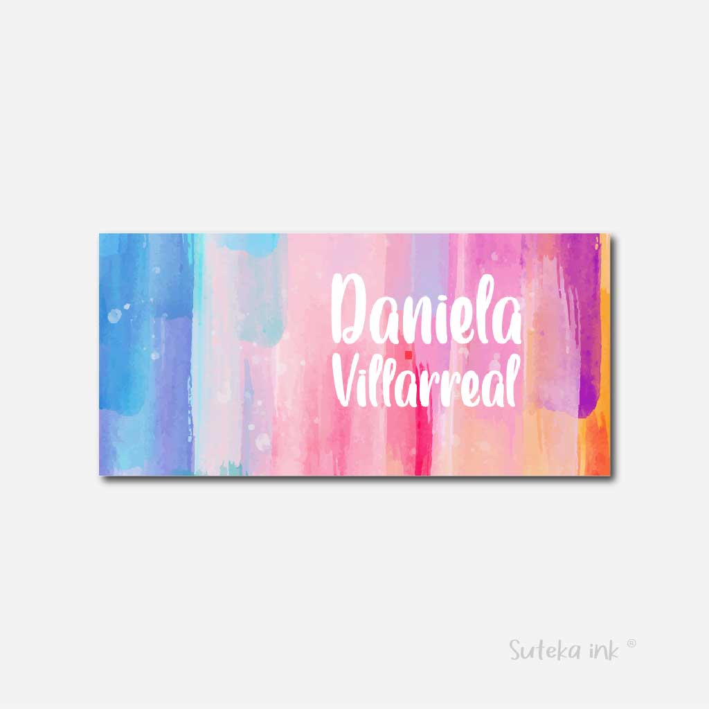 Sobre de dinero personalizado para regalo | brochazo| Suteka ink®