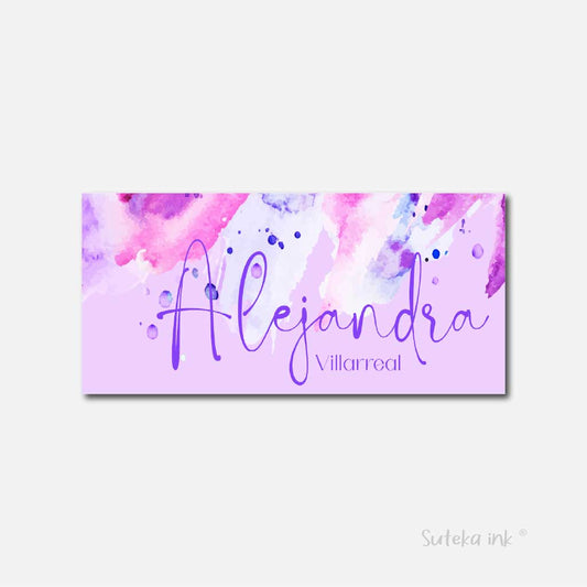 Sobre de dinero personalizado para regalo | pincelada | Suteka ink®