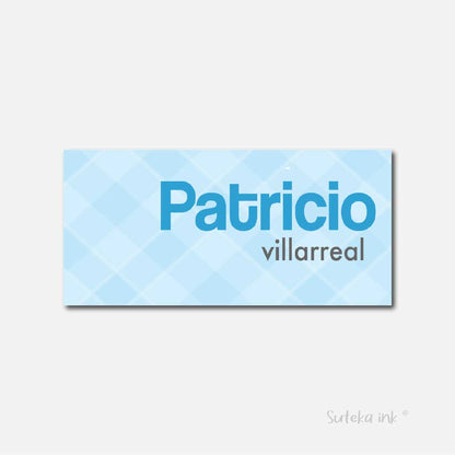 Sobre de dinero personalizado para regalo | celeste | Suteka ink®