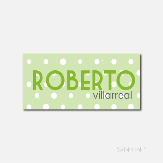 Sobre de dinero personalizado para regalo | puntos | Suteka ink®