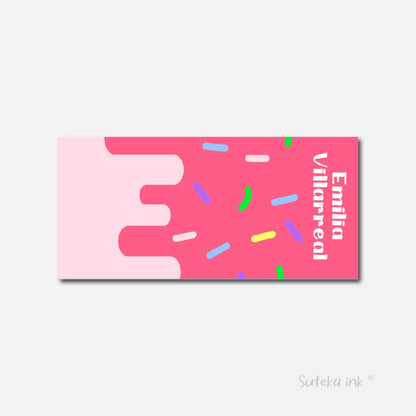 Sobre de dinero personalizado para regalo | paleta | Suteka ink®