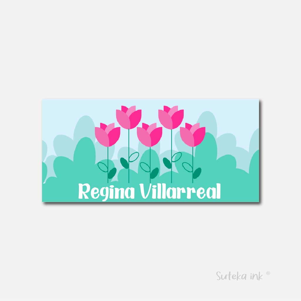 Sobre de dinero personalizado de regalo |jardín | Suteka ink®