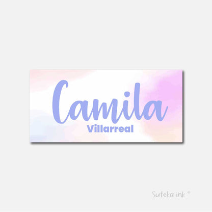 Sobre de dinero personalizado para regalo | nube rosa | Suteka ink®