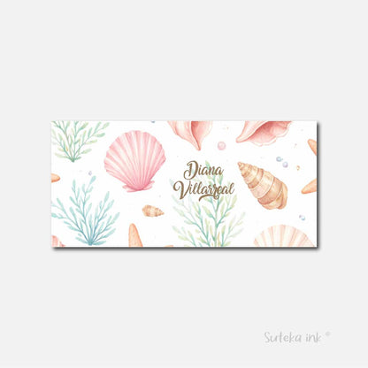 Sobre de dinero personalizado para regalo | mar | Suteka ink®