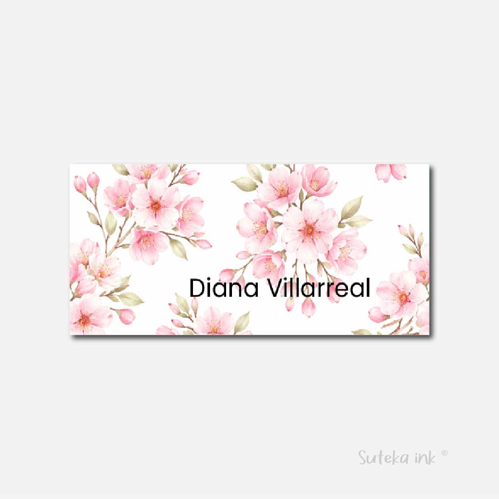 Sobre de dinero personalizado | blossom | Suteka ink®