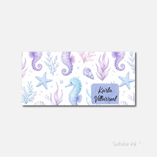 Sobre de dinero personalizado para regalo | marina | Suteka ink®