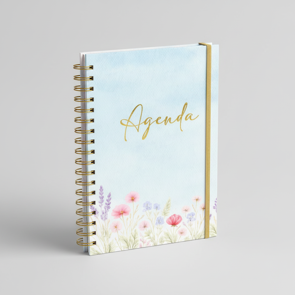 Agenda semanal perpetua | lavanda | Suteka ink®