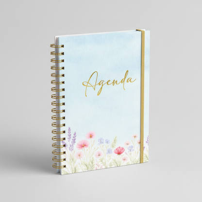 Agenda semanal perpetua | lavanda | Suteka ink®