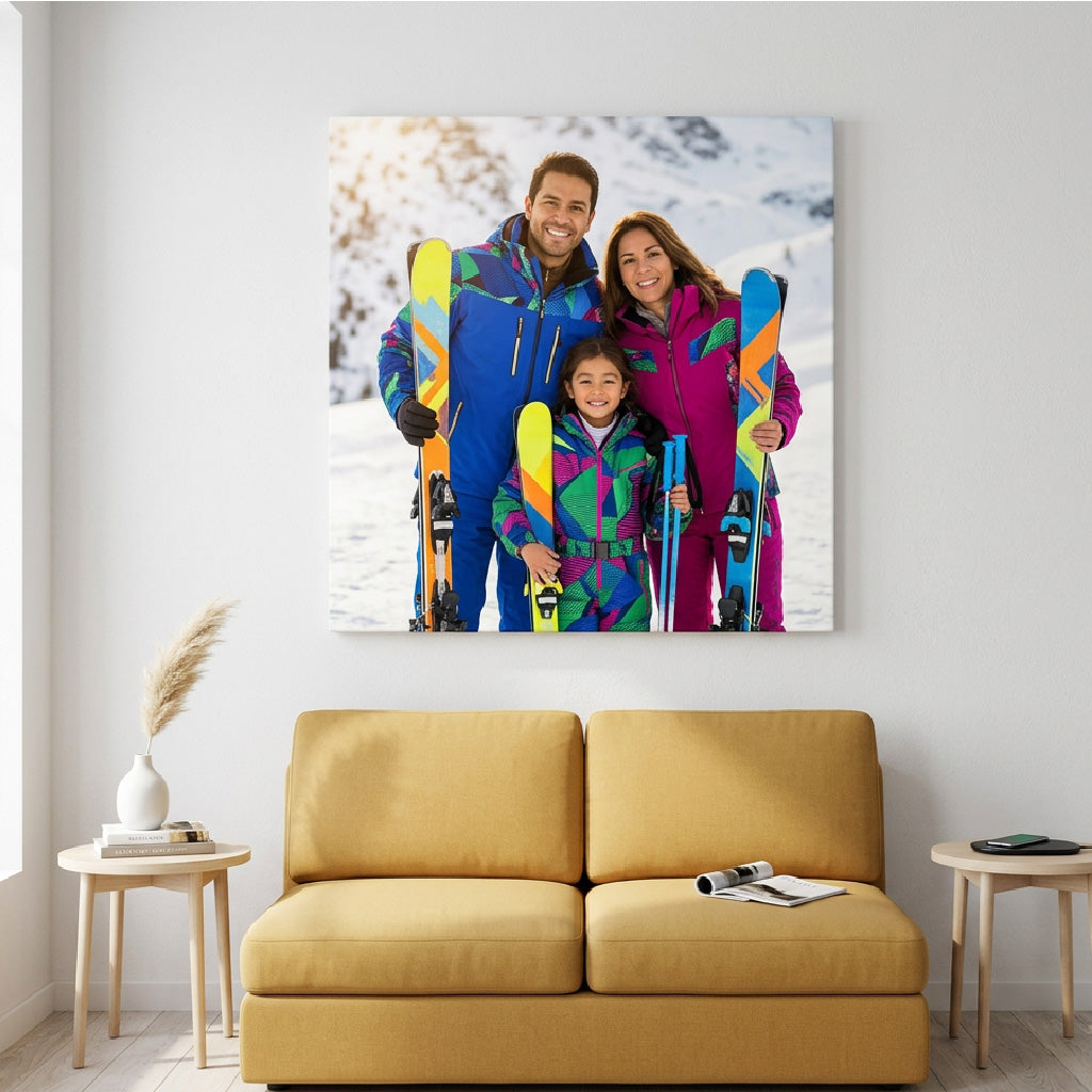 Canvas personalizado | impresión en tela | rectangular verical | Suteka ink®