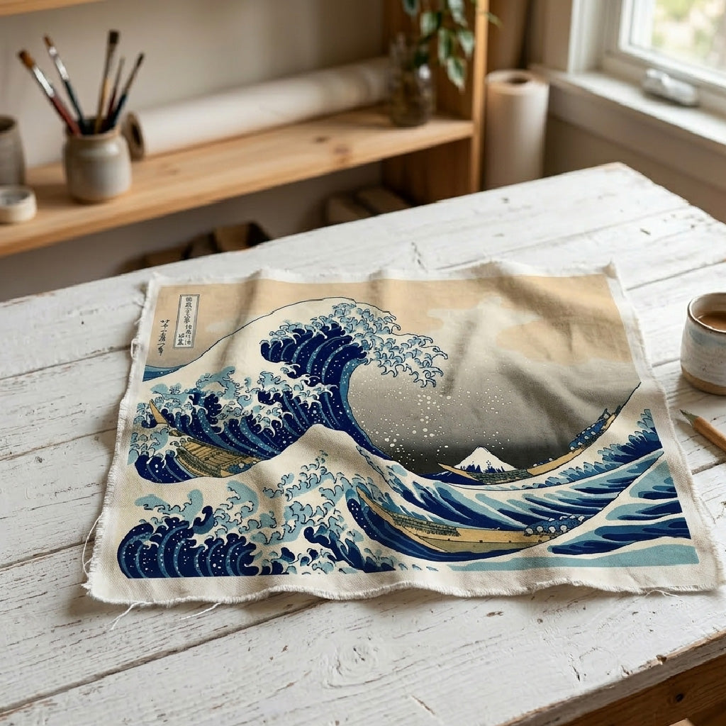Canvas personalizado | muestra 5 rectangular horizontal | impresión en tela | Suteka ink®