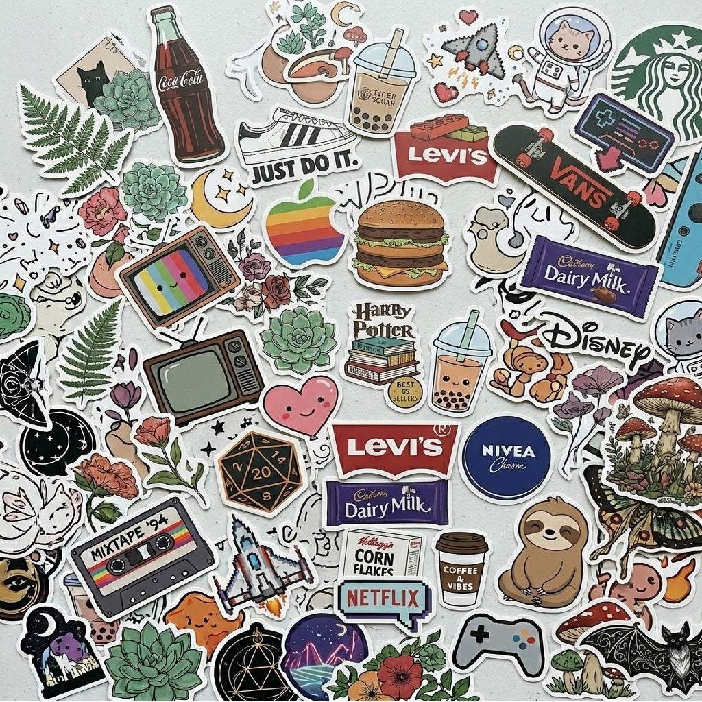 Stickers personalizados vinil tu evento