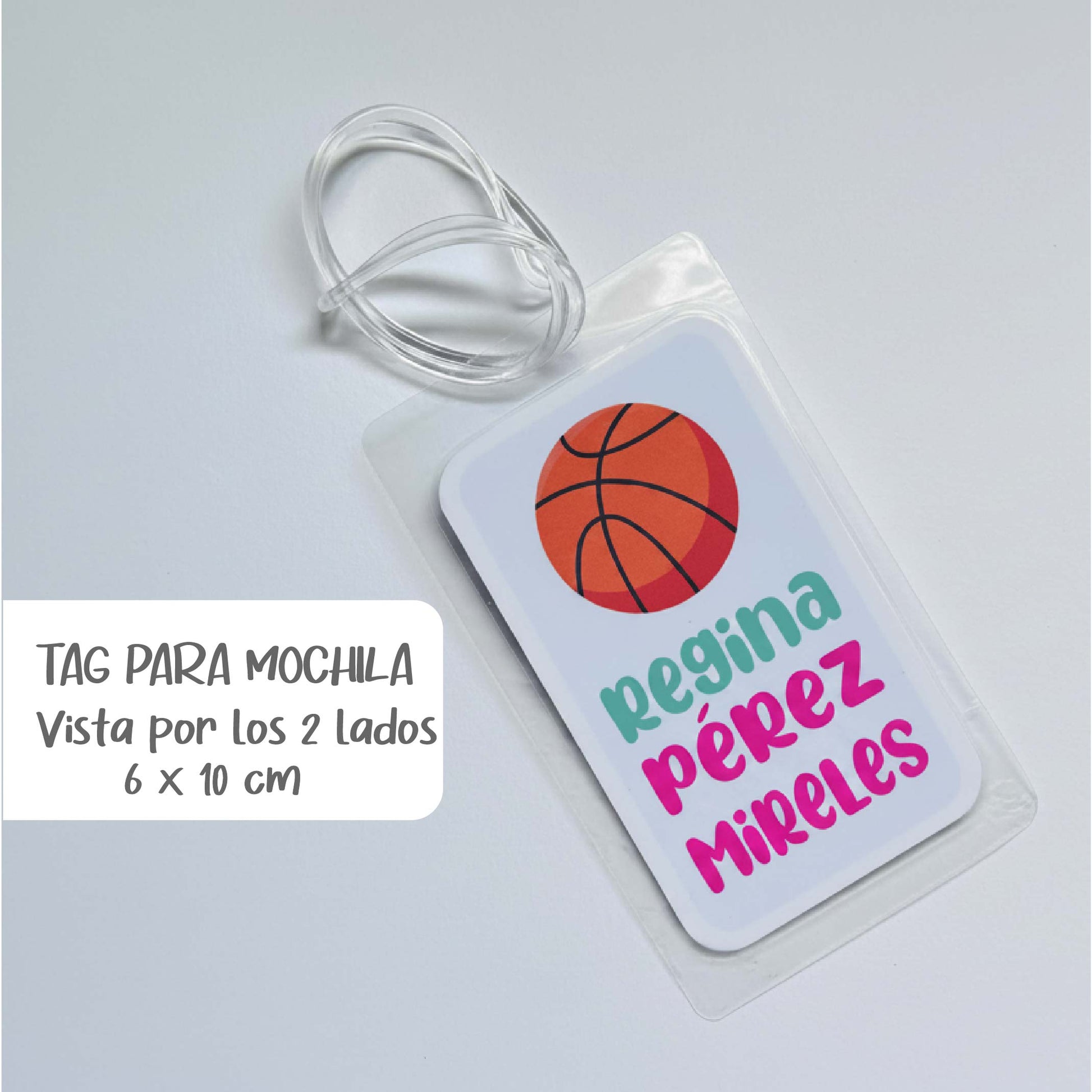 TAg para mochila, bolso , lonchera, maleta